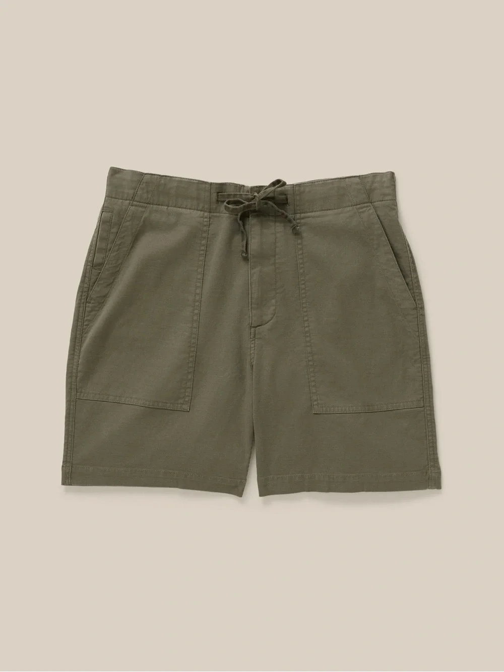 Faherty Dune Utility Short Light Pine Color Men’s Size Medium